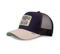Djinns DNC Sun Navy Beige Adjustable HFT Trucker Cap