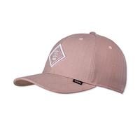 Djinns - Fine Herringbone - 6 Panel TrueFit Curved Visor Dad Cap Baseball Cap Hat Caps, rose, One Size
