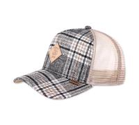 Djinns HFT Cap Check Tweed Baseball Cap Hat Checked Cappy Mesh Cap Hat