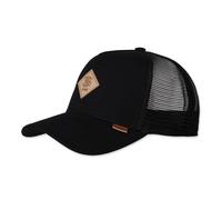 Djinns HFT Cap Cotton Knit Trucker Cap Mesh Back Snapback Logo Hat