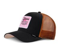 Djinns - DNC Pool (Black/Light Brown) - Trucker Cap Mesh Cap Hat Cap Hat Caps, Black/Light Gum, One Size