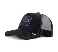 Djinns Hippy Canvas HFT Trucker Cap One-Size Black