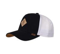 Djinns Jersey Patch Black/White HFT Trucker Cap - One-Size