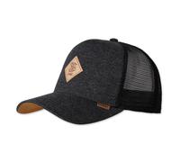 Djinns Jersey Patch Charcoal Heather/Black HFT Trucker Cap - One-Size