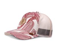 Djinns HFT Cap MA Pattern Basecap Mesh Cap Trucker Cap Logo Leather Patch New