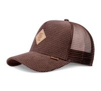 Djinns HFT Cap Waffle Cord Basecap Meshcap Trucker Cap Unisex Logo Leather Patch