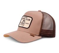 Djinns HFT Trucker Cap Coffee Head Unisex Mesh Cap Dark Brown Light Brown New
