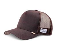 Djinns HFT Trucker Cap Glencheck Brown Baseball Cap Hat Mesh Basic