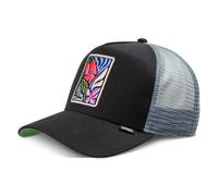 Djinns HFT Trucker Cap M-Flowers Mesh Cap Flowers Embroidery New