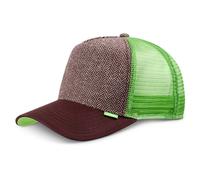 Djinns HFT Trucker Cap Tweed Combo Brown Meshcap Baseball Cap Hat Unisex Classic