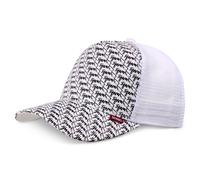 Djinns ® Hft Trucker Mesh Cap Glen Check Tweed Linen Rib Spotted Bubble Rip Hats
