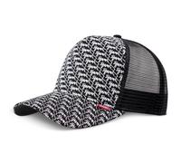 Djinns ® Hft Trucker Mesh Cap Glen Check Tweed Linen Rib Spotted Bubble Rip Hats