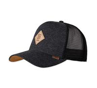Djinns Jersey Patch Charcoal Heather/Black HFT Trucker Cap - One-Size