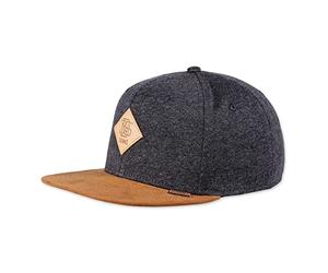 Djinns Jersey Patch Heather Charcoal 6P Snapback Cap - One-Size