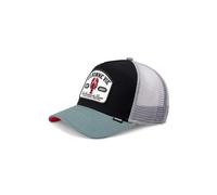 Djinns - La Bonne Vie Trucker Cap Mesh Cap Hat Cap Hat Caps, Black/Slate/Grey, One Size