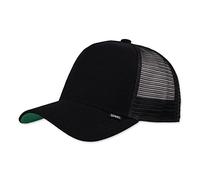 Djinns Lazy Piquet Black HFT Trucker Cap - One-Size