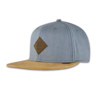 Djinns ® Linen Snapback Cap 6 Panel Classic Denim Patch Baseball Cap Hat New