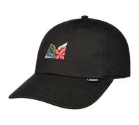 Djinns - M-Flowers 6 Panel Curved Peak Baseball Cap, Black, One Size