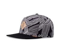 Djinns - MA Pattern (Black) - Snapback Baseball Cap Hat Cap Hat Caps, black, One Size