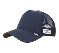 Djinns Men Trucker Caps Glen Check High Fitted blue Adjustable