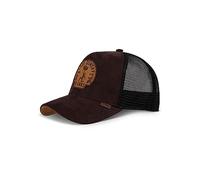 Djinns Men's HFT Trucker Cap - Coffee #32835 (Straight, Customized Normal, Solid, Classic, Machine Wash, Adult)