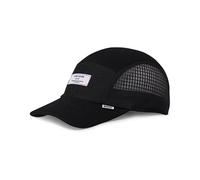 Djinns - Tech Mix - 5 Panel Curved Visor Cap Mesh Cap Hat Cap Hat Caps, black, One Size