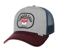 Djinns Trucker Cap Food Avocados Navy Dark Blue, Tomato Soup (Grey), One Size