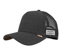 Djinns Trucker Cap Glencheck Navy Dark Blue, Gray, One Size