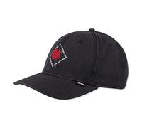 Djinns TrueFit 2.0 New Diamond Black 6P Strapback Cap - One-Size