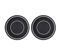 DJJNHF 2 Pack Car Coasters for BMW 3 Series F30 2012-2020, Silicone Non-Slip Car Cup Holder Coasters for Car Interior Center Console Liner Accessories,Grey