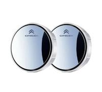 DJJNHF 2 Pcs Blind Spot Mirrors for Citroen C4 SpaceTourer 2018-, Round 360° Rotate Convex Blindspot Mirrors for Car for Car, SUV Trucks Traffic Safety,White