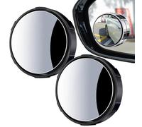 DJJNHF 2 Pcs Blind Spot Mirrors for Ford Falcon (FG) 2008-2011, Round 360° Rotate Convex Blindspot Mirrors for Car for Car, SUV Trucks Traffic Safety,Bla-ck
