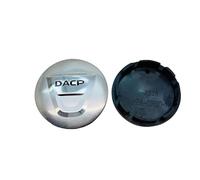 DJJNHF 4 Pcs Car Hub Centre Caps for Dacia Spring Electric 2021- 60mm, Exterior Decoration Accessories Car Wheel Center Hub Caps Replacement Compatible,Silver-B