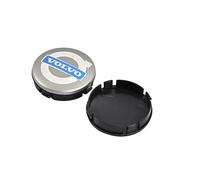 DJJNHF 4 Pcs Car Hub Centre Caps for Volvo XC40 2016-2020 64mm, Exterior Decoration Accessories Car Wheel Center Hub Caps Replacement Compatible,D