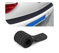 DJJNHF Anti-scratch Rubber Bumper Protector Strip for MG Zs EV 2016-2022, Car Rear Bumper Protector Car Door Sill Protector,Bla-ck-90 * 7