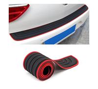 DJJNHF Anti-scratch Rubber Bumper Protector Strip for VW T6 Transporter, Car Rear Bumper Protector Car Door Sill Protector,Red-90 * 7