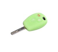 DJJNHF Car Key Fob Cover Protector for smart #1 2022-, Silicone Rubber Case with Anti-Scratch Protection, Keychain Clip,Green-A