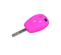 DJJNHF Car Key Fob Cover Protector for smart #1 Brabus 2023, Silicone Rubber Case with Anti-Scratch Protection, Keychain Clip,Pink-A