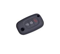 DJJNHF Car Key Fob Cover Protector for smart #3 2023-, Silicone Rubber Case with Anti-Scratch Protection, Keychain Clip,Bla-ck-B