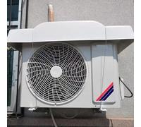 DJJYCTNM Air Conditioner Cover for Outside Units, Window AC Units Protection Covers Awning Canopy UV Rain Snow, Waterproof Defender Protection Sheet for Mini Split Heat Pump/Condenser/Compressor (Siz