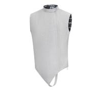 DJJYCTNM Fencing Lame Foil Lame Saber Lame Non-Washable Electric Fencing Metal Jacket Metallic Vest (Color : Right hand, Size : 40#)
