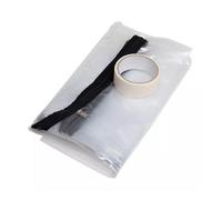 DJM Direct Zip Door Dust Barrier Plastic Seal Guard Protection Kit Heavy Duty Reusable Diy 5 Pack