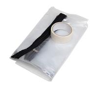 DJM Direct Zip Door Kit Dust Barrier Plastic Seal Guard Protection Heavy Duty Reusable DIY