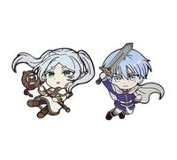 DJMANMENGG Frieren Pin Frieren Beyond Journey's End Pin Anime Cosplay Metal Backpack Accessory Decoration, Alloy Steel, no gemstone, DJ-476