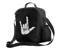 DJNGN ASL American Sign Language I Love You Portable Thermal Insulation and Cold Preservation Lunch Bag Picnic Camping