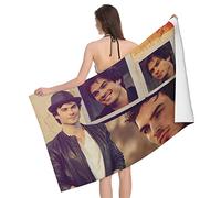 DJNGN Beach Towel Ian-Somerhalder Bath Towel Blanket Microfiber Quick Dry Super Absorbent Lightweight Towel for Travel Pool Swimming Bath Camping Yoga 32X52in