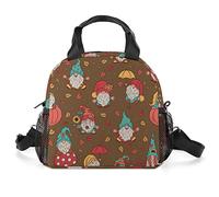 DJNGN Cute Gnomes Lunch Bag for Women Men, Portable Insulated Lunch Box, Lunch Tote Bag for Work Outdoor