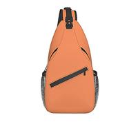 DJNGN Dawn Red Crossbody Chest Bag, Shoulder Bag, Weekend Outdoor Hiking Backpack, Suitable For Men And Women
