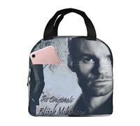 DJNGN Elijah Lunch Bag Mikaelson Portable Lunch Bag Woman Waterproof Tote Shoulder Bags Small Handbags Purses Lunch Box,Shopping Office/Picnic/Travel/Camping