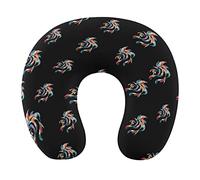 DJNGN Funny Farm Farmer Chicken2 Travel Pillow for Airplane Train Car U Shaped Pillow Headrest Pillow with Memory Foam